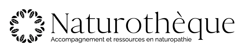 Logo de Naturothèque, accompagnement et ressources en naturopathie