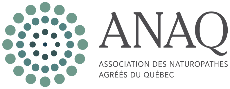 Logo de l'association des naturopathes agréés du Québec, ANAQ